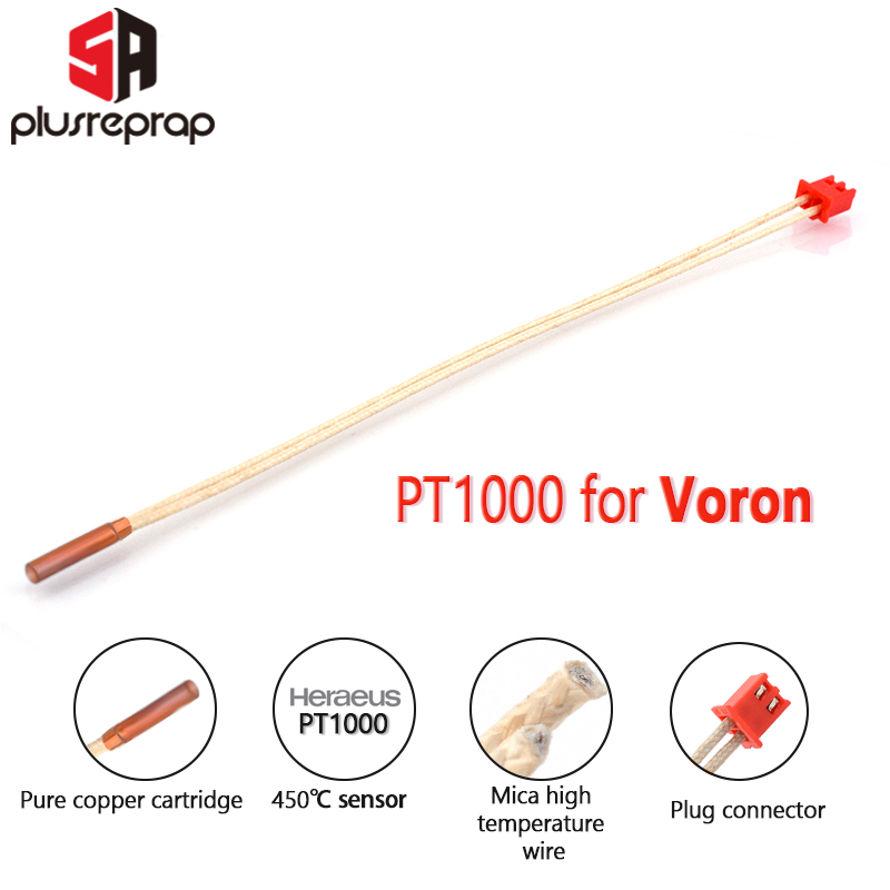Direct Drive Extruder - Für E3DV6 Vo-ron Hotend PT1000 Temperatur