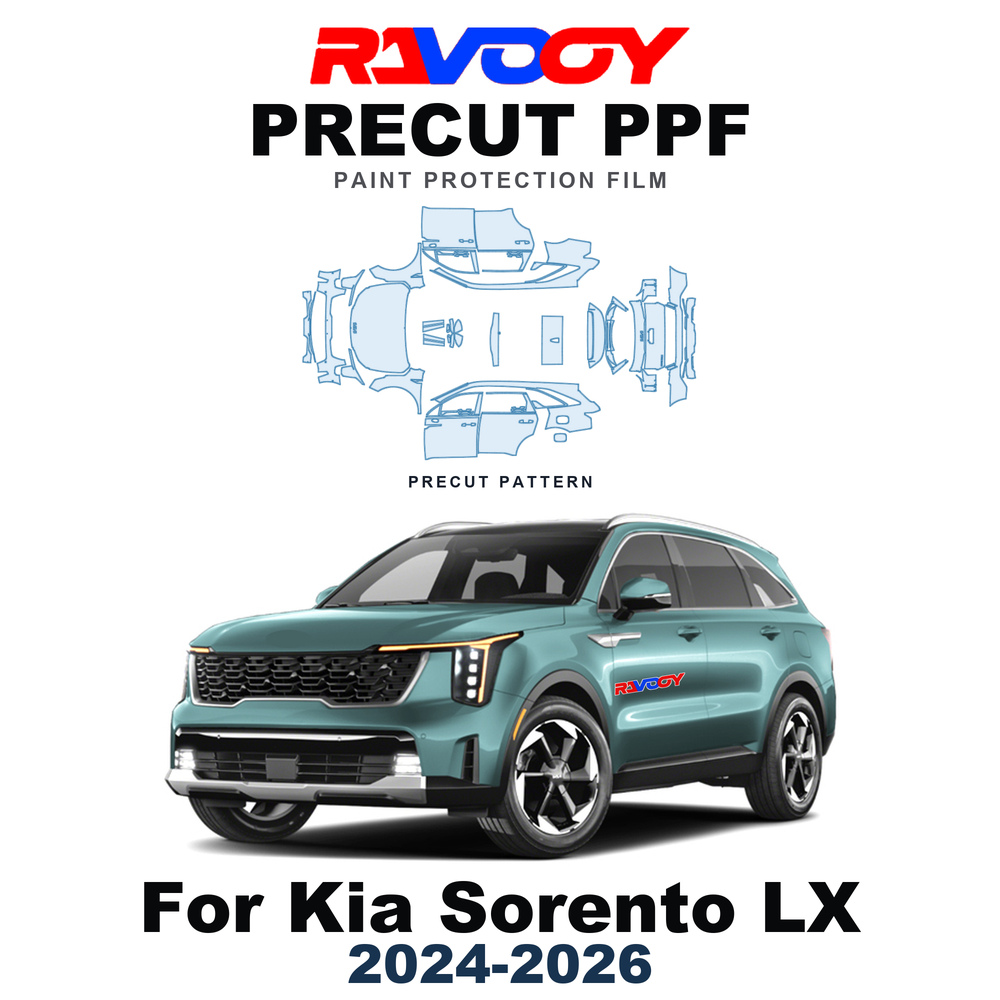 Abs Filament - Vorgeschnittene PPF für Kia Sorento LX