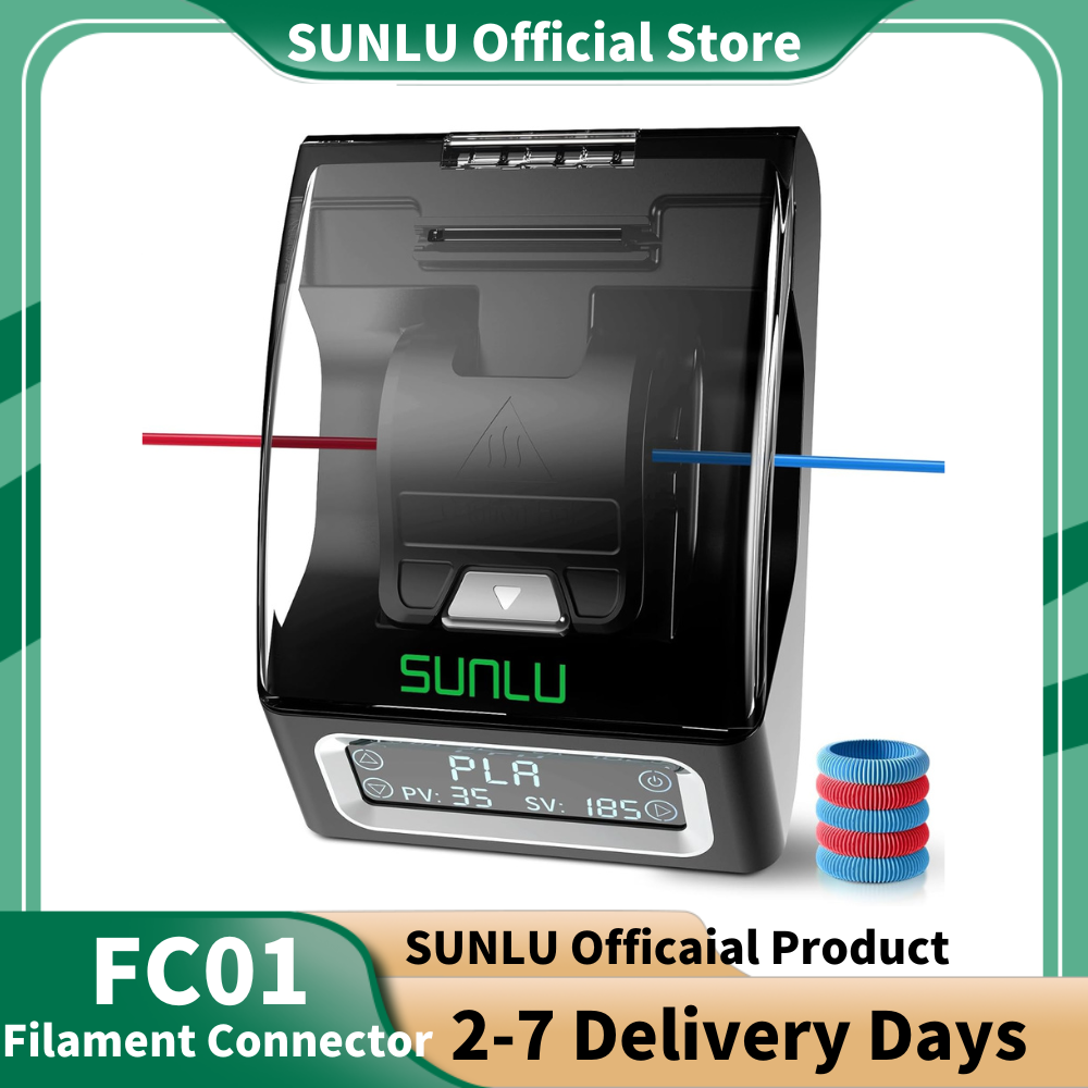 Abs Filament - SUNLU FC01 Filament-Anschluss, schnelle Erwärmung, 3D-Druckfilament,