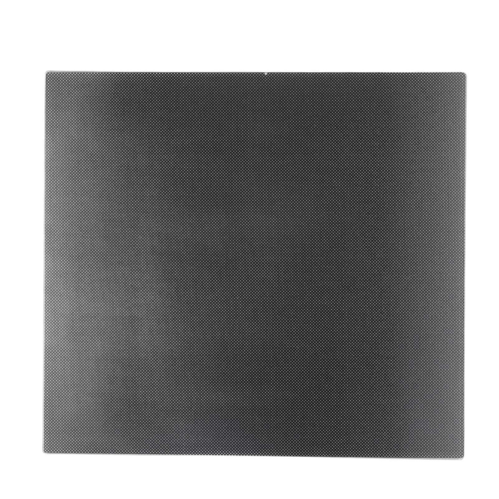Build Plate - Glas-Bauplatte, Kohlenstoff-Kristallglas-Druckplattform, 3D-Drucker-Glasbett für Voron 250x250x4MM