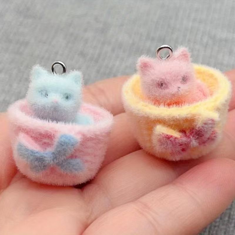 4 Stück 3D-Plüsch-Katzenanhäng – Resin Bewertung und Preis