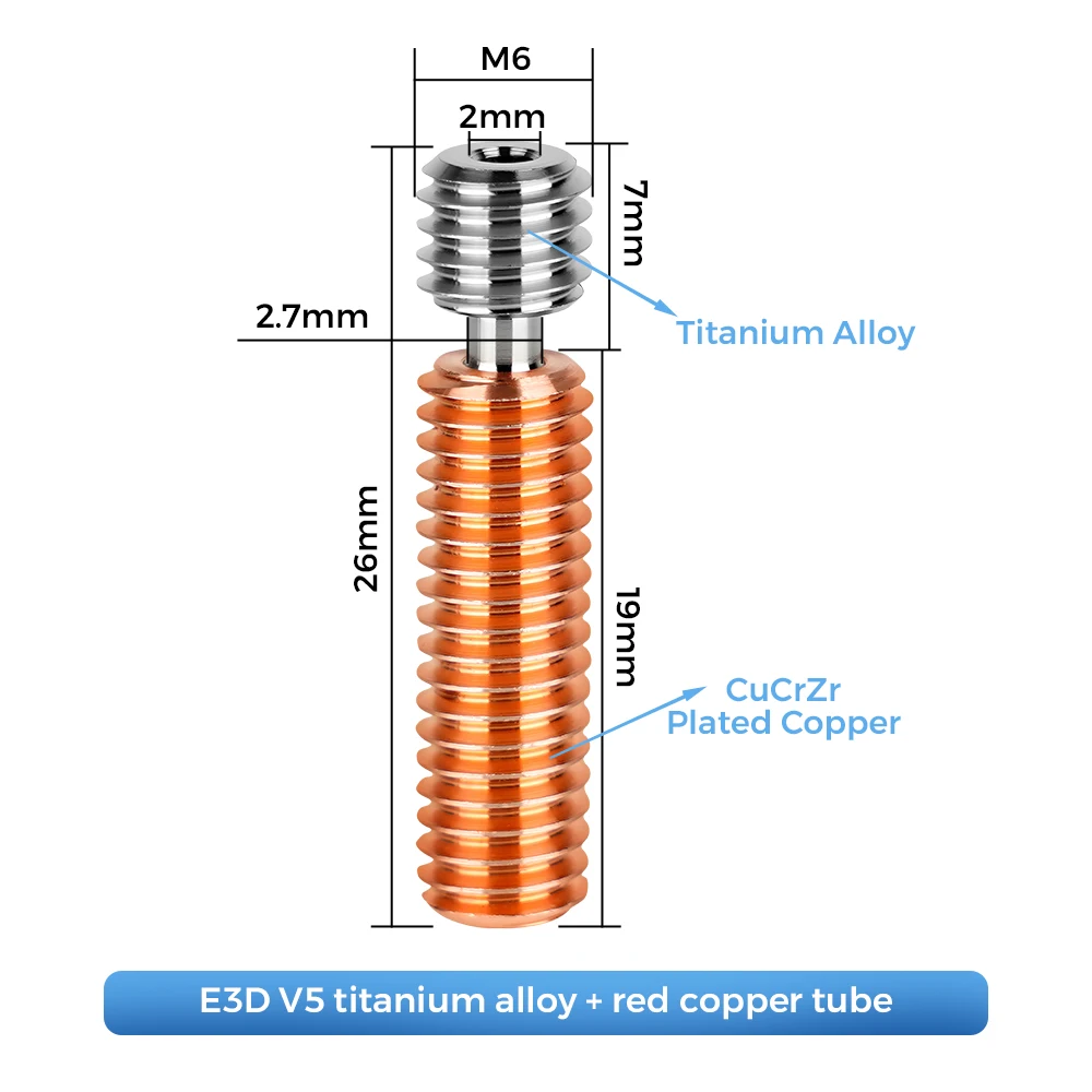 Hohe Qualität E3D V6 Throat V5 – Direct Drive Extruder Bewertung und Preis