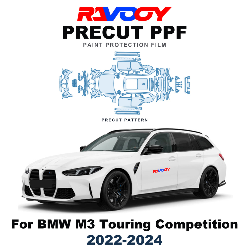 Vorgeschnittene PPF für BMW M3 – Abs Filament Bewertung und Preis