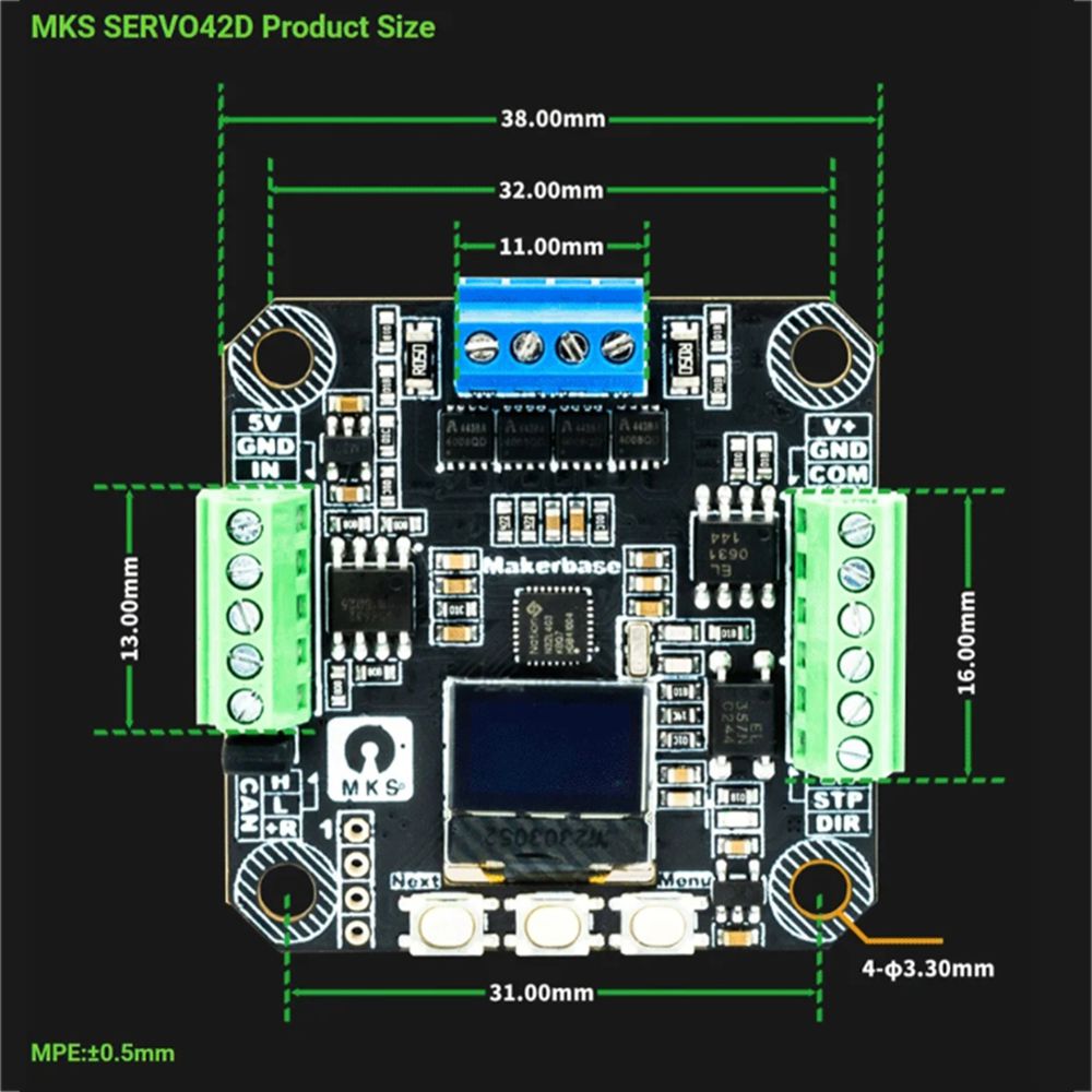 [AC18 Digital]/SERVO42D 40 CAN – Closed Loop Stepper Motor Nema 17 Bewertung und Preis