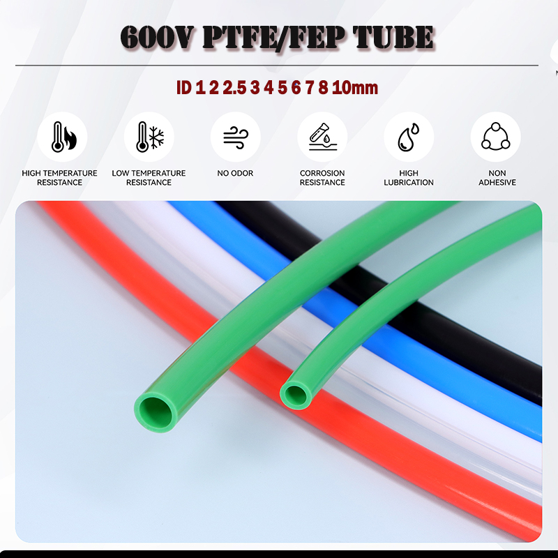 600V PTFE/FEP Schlauch ID 1 2  – Ptfe Tube Bewertung und Preis