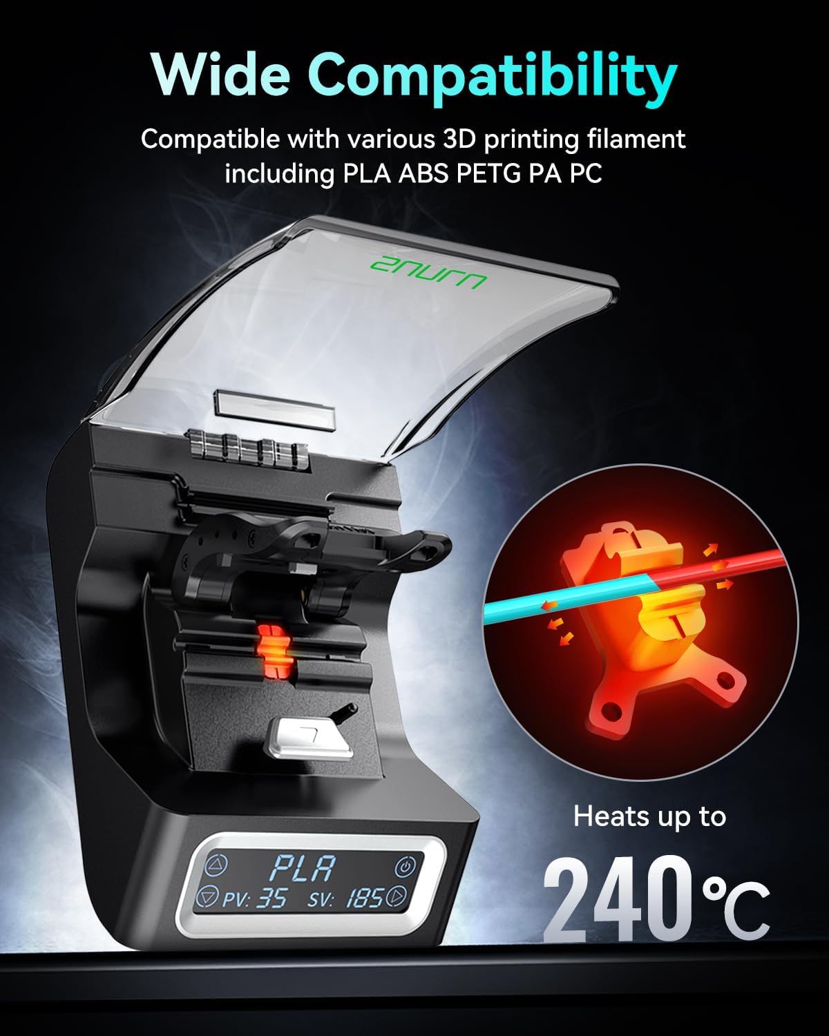 SUNLU FC01 Filament-Anschluss, – Abs Filament Bewertung und Preis