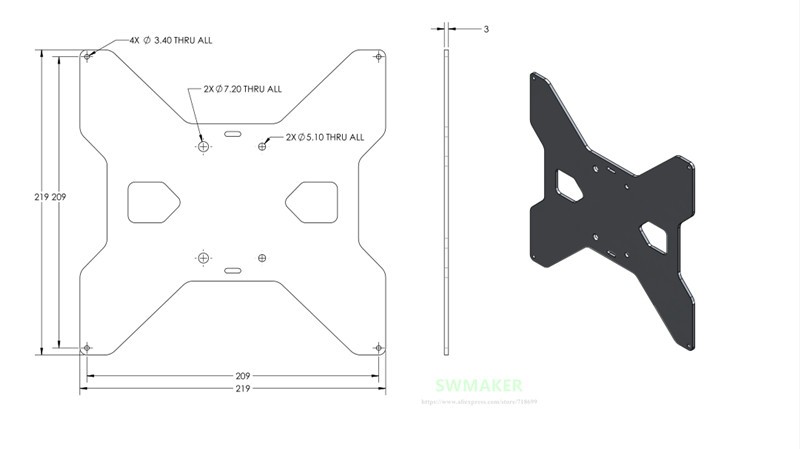 TEVO Tarantula Aluminium Y-Sch – 3D Printer Stand Bewertung und Preis
